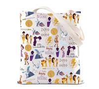 FOTAP Hercules Merch - Bolsa de mano para fanáticos de la mitología griega, regalo Zero To Herroe, bolsa de hombro con personajes de Hércules, regalo inspirador, To Hero T Uk, INCHES