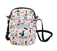 FOTAP Mary Musiacl - Bolso cruzado con paraguas Poppins, bolso de hombro de la película Mary, regalo para fanáticos y amantes de los musicales, Popp Cb Reino Unido, INCHES