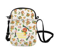 FOTAP Sunshine - Bolso cruzado con diseño de pájaro naranja, flores y jardín, regalo para amantes de los pájaros naranjas, mercancía de viaje WDW, Hellosunshine Cb UK