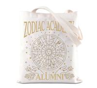 FOTAP ZA Merch ZA Alumni - Bolso de mano Vega Twins con signos del zodiaco para regalo, constelaciones de estrellas, bolsa de hombro, regalo de herederos celestiales, Z Academy Reino Unido, 14.56INCH