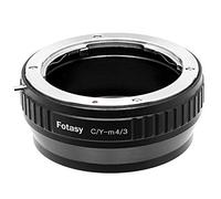Fotasy amcy C/Y Contax/Yashica Lente a Micro Four Thirds M43 MFT cámara de Sistema Adaptador de Montura
