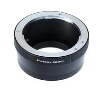 Fotasy Olympus OM Classic - Adaptador de montaje de cámara de lente manual a micro cuatro tercios M43 MFT
