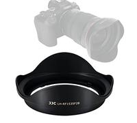 Fotasy RF 15-35 mm F2.8 L IS USM Parasol para objetivo, negro, compatible con montura Canon RF, lente estándar, diseño de zoom, reversible, acabado mate antirreflejos