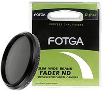 Fotga 43 mm Slim Fader variable variable ND2 a ND4 ND8 ND16 ND32 ND64 ND400 ND Filtro de densidad neutra para Canon RF 50 mm F1.8 STM RF16 mm F2.8 STM