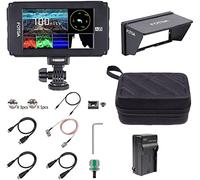 FOTGA A50TLS - Monitor de cámara réflex digital (5 pulgadas, pantalla táctil, 3D, LUT 700nit, FHD, IPS, 1920 x 1080, HDMI, 4K, con bolsa de transporte, cable HDMI, cargador de batería NP-F)