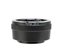 FOTGA Adaptador de Lente OM-FX para Lentes Olympus OM Compatible con Fujifilm Fuji X-Mount Camera Converter a X-H2,X-H2S,X-T5,X-T4,X-E4,X-T200,X-T100,X-A20,X-T30 II,X-T20,X-Pro3,X-Pro2,X-S10,X-S20