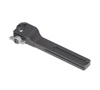 FOTGA Barra transversal de brazo de extensión para DJI Ronin RS 3 Mini estabilizador de cardán, placa de montaje vertical extendida de liberación rápida con diseño de espacio más largo para equilibrar
