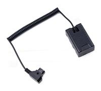 Fotga Cable de alimentación D-Tap en espiral a batería falsa BP-U30 decodificada de repuesto de BP-U30/U60/U90 para Sony PXW-Z200 HXR-NX800 PXW-Z380 para videocámara Blackmagic Pyxis 6K/12K