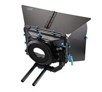 Fotga DP3000 M3 4x4 Swing-Away Matte Box for 15mm Rail Follow Focus Rig DSLR Mirrorless Camera EOS R EOS-1D X 5D 5DS 6D 7D II III IV R50 R8 R10 Z6 Z7 Z8 D5 D850 Sony A7 A7R A7S II III IV A7IV BMPCC 4K