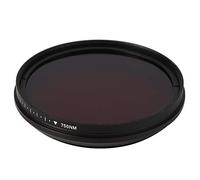 FOTGA Filtro Infrarrojo Ajustable para Creación de Fotografías por Infrarrojos, Marco de Aluminio, Filtro Giratorio, Adecuado para Interiores y con Poca Luz (62mm)