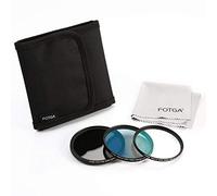 FOTGA FTDB692 - Kit de filtros de Lente de cámara de Cristal óptico (Variable ND2-ND409 ND + MC UV + MC CPL Filtro) + Bolsa de Filtro, Compatible con Lentes de cámara Canon Nikon, Sony, Pentax, DSLR