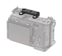 FOTGA FX3/FX30 - Riel superior NATO compatible con cámara Sony FX30 FX3, adaptador de placa superior con soporte de riel NATO, roscas de 1/10.2 cm-20, agujeros de localización de 3/20.3 cm-16 para