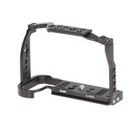 FOTGA Jaula para cámara Fujifilm X-S20 sin espejo, aluminio Vlogging Rig con zapata fría, tornillo de 1/4"-20, pivote de 3/8"-16 para Arri Grip, placa de liberación rápida para trípode Arca