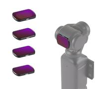 FOTGA Kits de filtros magnéticos ND8 + ND16 + ND32 + ND64 para DJI Osmo Pocket 3, vidrio óptico HD, revestimiento múltiple