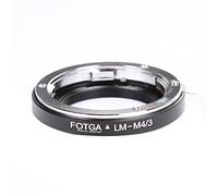 FOTGA Leica M LM - Adaptador de lente a Micro4/3 M4/3 para G6 GX7 GF3 G5X E-P5 E-5 E-PM2 GH3 G2 GH4 GH5 GH5s