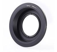 Fotga M42 Anillo adaptador de lente con cristal para objetivos M42 a Nikon AI F Cámara D7200 D7100 D7000 D5500 D5300 D5200 D5100 D5000 D3300 D3200 D3100 D3000 D90 D80 D70 D60 D600 D610 D750 D800 D810