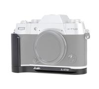 FOTGA Mango de metal, mango en forma de L con soporte de placa de liberación rápida para cámara FUJIFILM X-T50, placa de liberación rápida integrada compatible con trípode Arca Swiss