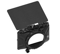 FOTGA Mini caja mate ligera con abrazadera con bandera superior de fibra de carbono para cámara DSLR sin espejo, compatible con filtros de 4 x 4 pulgadas, 4 x 5.7 pulgadas, 67 mm/72 mm/77 mm/82 mm