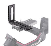 FOTGA Placa de liberación rápida L soporte para DJI Ronin RS2 RSC2 RS3 Pro y RS3 Mini estabilizador de cardán, compatible con Arca-Swiss Standard, cámara DSLR universal vertical Quick Release L