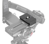 FOTGA Placa de liberación rápida superior para estabilizador DJI Ronin RS4/RS4 Pro, placa base de liberación rápida, también compatible con RS2 RSC2 RS3 Pro Arca-Swiss cámara trípode (RS4/RS4 Pro