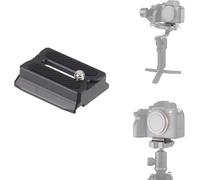 Fotga RS - Placa superior de liberación rápida para DJI Ronin RS3 / RS 3 Mini/RS 3 Pro/RS 2 / RSC 2 / RS 4 / RS 4 Pro/RS 4 Mini estabilizador de cardán DSLR sin espejo