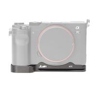 FOTGA Soporte de placa base QR de cambio rápido para cámara sin espejo Sony Alpha A7C ILCE-7C, compatible con cabezal de bola estándar Arca-Swiss