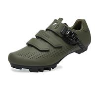 FOTGOAT Hombre Zapatilla MTB Ciclismo Mujer, Zapatillas Bicicleta de Montaña Compatible con SPD Pedales de 2 Tornillos con Calas GR EU 42