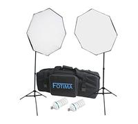 Fotima FTF-150 - Kit estudio fluorescente, 2 x 150 W
