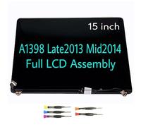 Fotisangea Pantalla LCD Retina de repuesto 661-8310 para MacBook Pro 15 pulgadas A1398 finales de 2013 mediados de 2014 año pantalla LCD montaje completo ME293 ME294 MGXA2 MGXC2