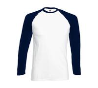Fotl Long Sleeve Baseball Tee Camiseta deportiva Mujer Hombre, M