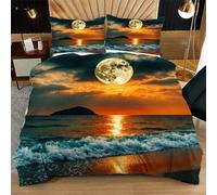 Fotmung Funda Nórdica 240x260 cm Papá Noel, Funda Nórdica Extra Grande + 2 Fundas de Almohada, Resistente al Lavado y al Desgaste, Transforma tu Cama en una Obra de Arte D102 D102