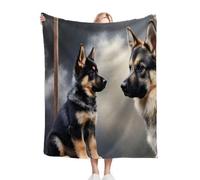 Fotmung Mantas para Cama 105-180x220 Perro Animal, Mantas Polar Microfibra Franela Extra Suave para Niños Adultos, Cálida Manta Cubre Sofá para Hogar Oficina Viaje R183