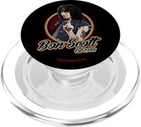 Foto de círculo Retro de Bon Scott 1946 PopSockets PopGrip para MagSafe
