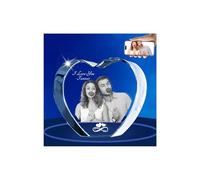 Foto de cristal 3D personalizada con mis propias fotos, regalo de Navidad, impresiones fotográficas de cristal personalizadas para mujeres, esposa, ella, él, hombres, marido, abuela