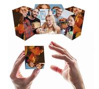 Foto de Cubo Personalizada,Cubo Rubik Personalizado Fotos De Giratorio 3D con 9 Imágenes, para Niños, Amigos, Cumpleaños, Navidad, San Valentín, Regalo Personalizado