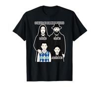 Foto de Familia Corvidae, Divertido pájaro córvido, gótico, arrendajo Azul Camiseta