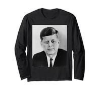 Foto de John F. Kennedy 35º Presidente Patriótico POTUS Manga Larga