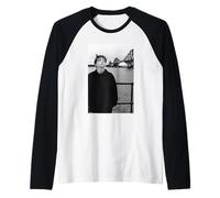 Foto de Mark E Smith de la caída de AJ Barratt Camiseta Manga Raglan