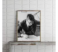 Foto: Dmitri dmitriyevich Shostakovich, compositor de Rusia, músico, pianista, artista, 1942