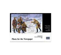 Foto En El Periódico Infantería Rusa. Korsun-shevchenkovskiy, 1944 Maqueta Fi