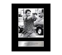 Foto enmarcada de Keanu Reeves, autografiada, de la película Le llaman Bodhi