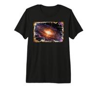 Foto Envejecida de singularidad de Agujero Negro Camiseta Premium