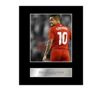 Foto firmada de Philippe Coutinho Liverpool FC