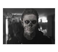 Foto firmada por Evan Peters, 30,5 x 20,32 cm, A4
