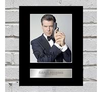 Foto firmada por Pierce Brosnan, James Bond 007