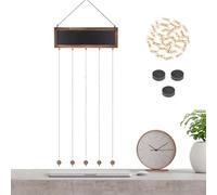 Foto Foto-isplay Grid - titular de la tarjeta de madera de 40x60cm, Bohemia all Decoración | Clip de tablero de fotos colgante para apartamento dormitorio dormitorio memoria escaparate inspiración