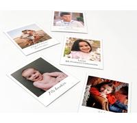 Foto Imán de Nevera Estilo instantanea 10,7X8,8 cm (20 Unidades). Personalízalo con tu Texto.