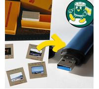 Foto Koch Digitalización - escaneado de diapositivas en calidad premium 4500dpi en memoria USB (JPEG) 1 a 150