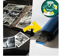 Foto Koch Digitalización - escaneado de fotos hasta DIN A4 en calidad profesional 1200dpi en memoria USB (JPEG) 1501 a 2500