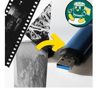 Foto Koch Digitalización: escaneado de una sola imagen de la tira de película en calidad profesional de 4500 ppp en una memoria USB (JPEG) 1 a 10